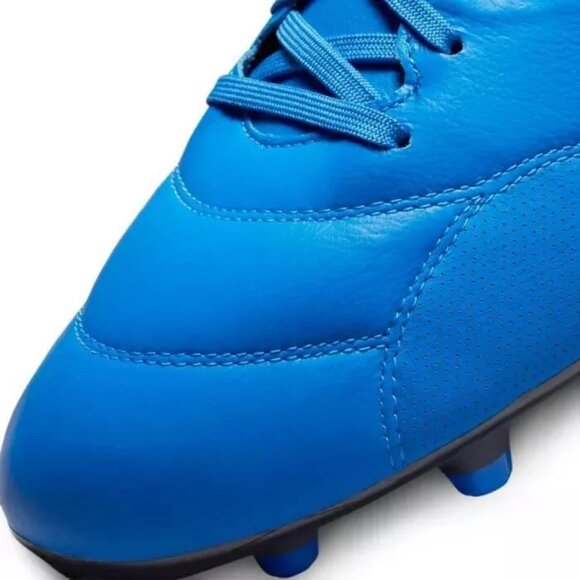 The Nike Premier 3 III Fg AT5889-414 Soccer Cleats Men's Size 7.5 Blue/White - Picture 5 of 8